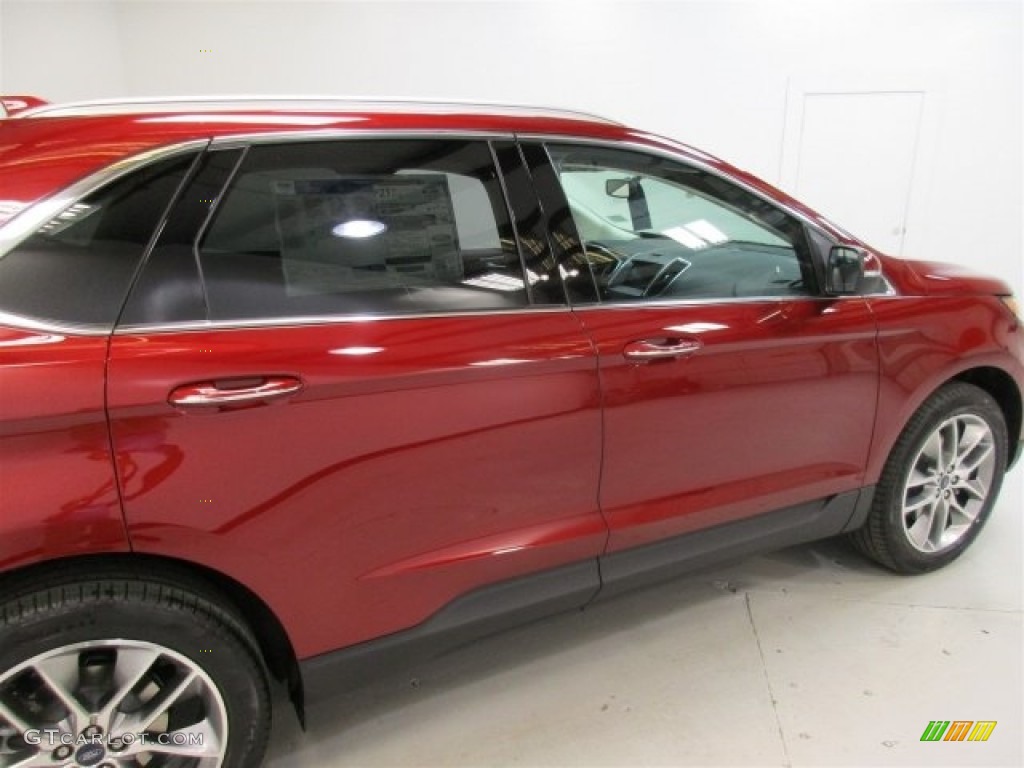 2016 Edge Titanium - Ruby Red / Ebony photo #11