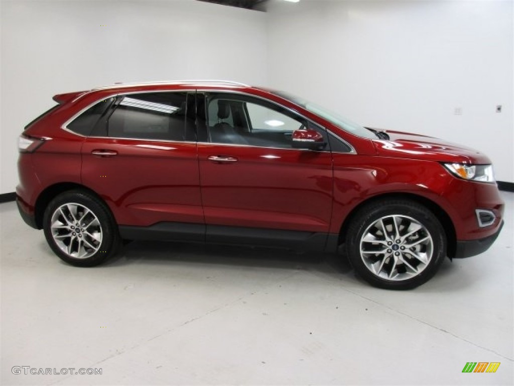 2016 Edge Titanium - Ruby Red / Ebony photo #12
