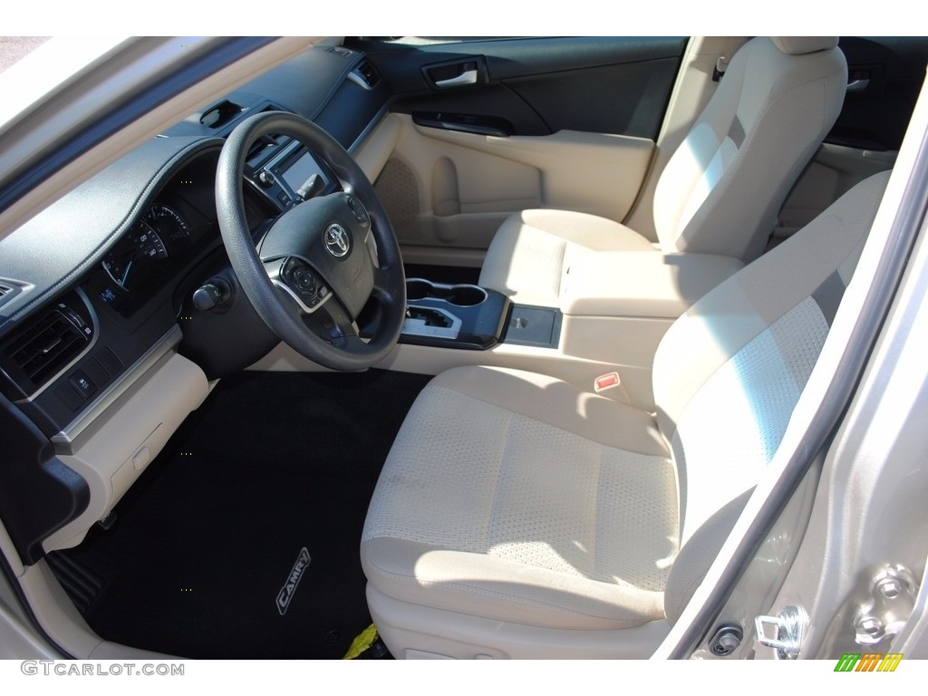 2013 Camry LE - Champagne Mica / Ivory photo #11