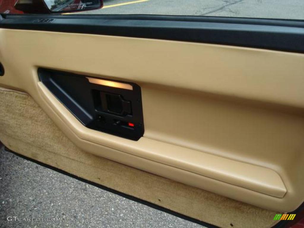 1986 Corvette Coupe - Dark Red Metallic / Saddle photo #24