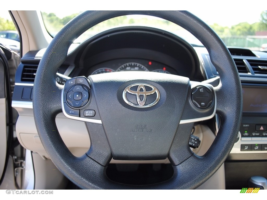 2013 Camry LE - Champagne Mica / Ivory photo #13