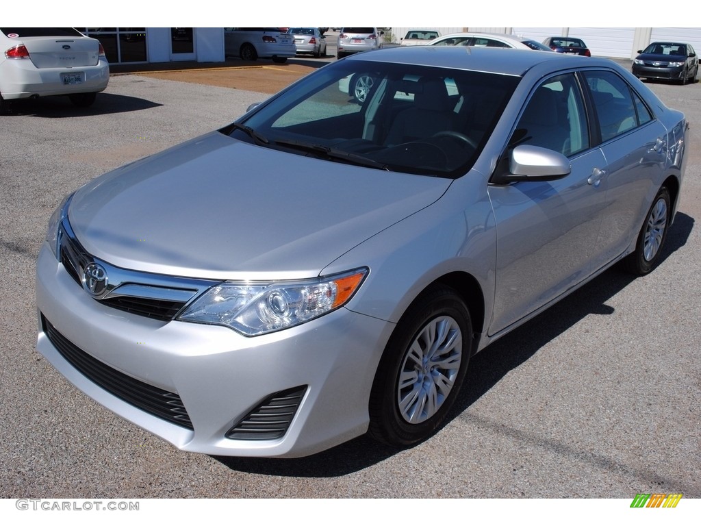 2014 Camry LE - Classic Silver Metallic / Ash photo #1