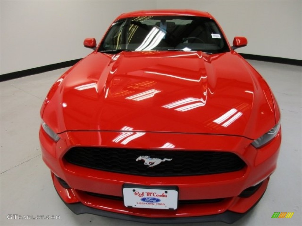 2016 Mustang V6 Coupe - Race Red / Ebony photo #3