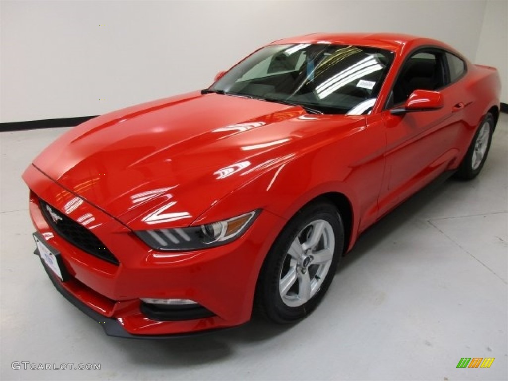 2016 Mustang V6 Coupe - Race Red / Ebony photo #4