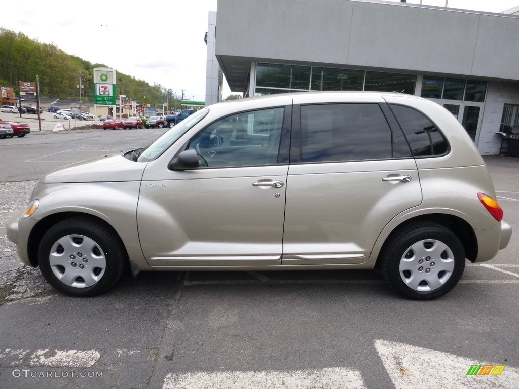 2005 PT Cruiser Touring - Linen Gold Metallic Pearl / Dark Slate Gray photo #2