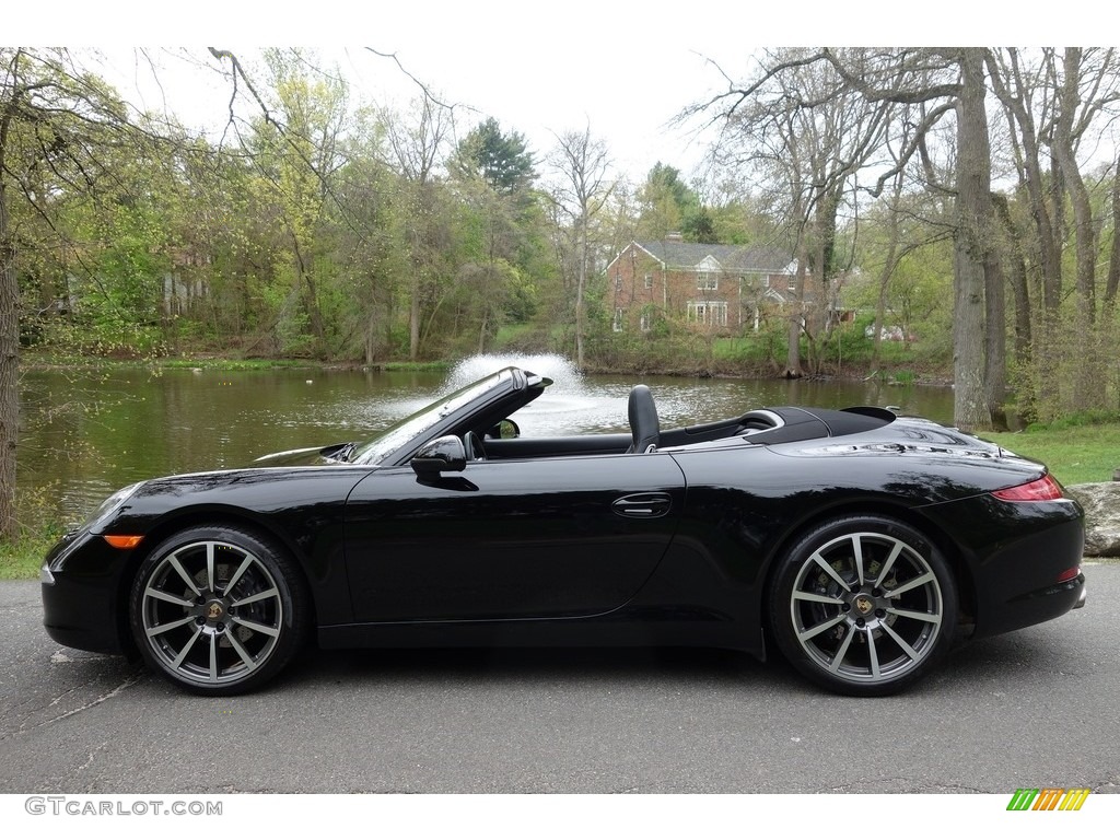 Black 2012 Porsche 911 Carrera Cabriolet Exterior Photo #112792408