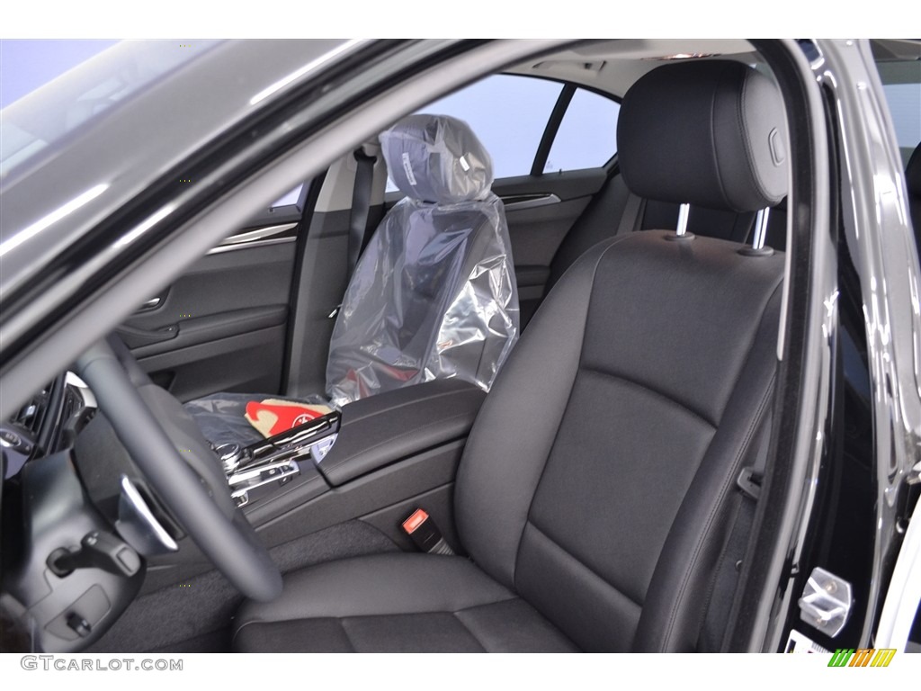 2016 5 Series 528i Sedan - Jet Black / Black photo #7