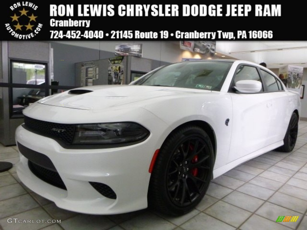 2016 Charger SRT Hellcat - Ivory Tri-Coat Pearl / Black photo #1