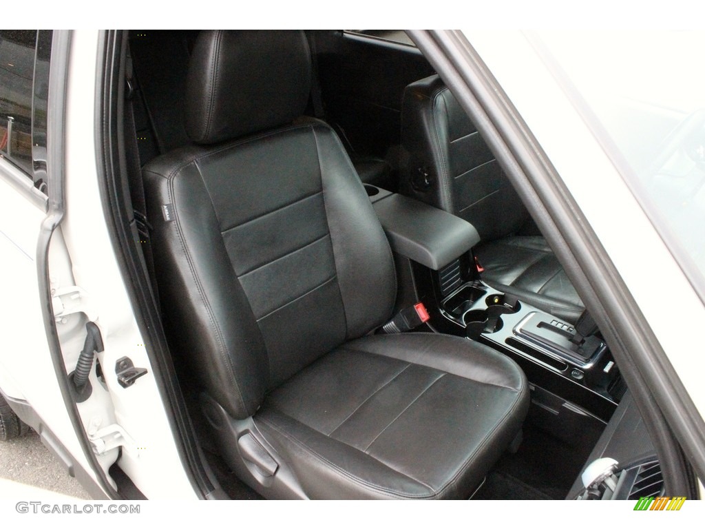 2012 Escape Limited V6 - White Suede / Charcoal Black photo #30