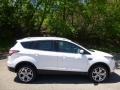 2017 White Platinum Ford Escape Titanium 4WD  photo #1