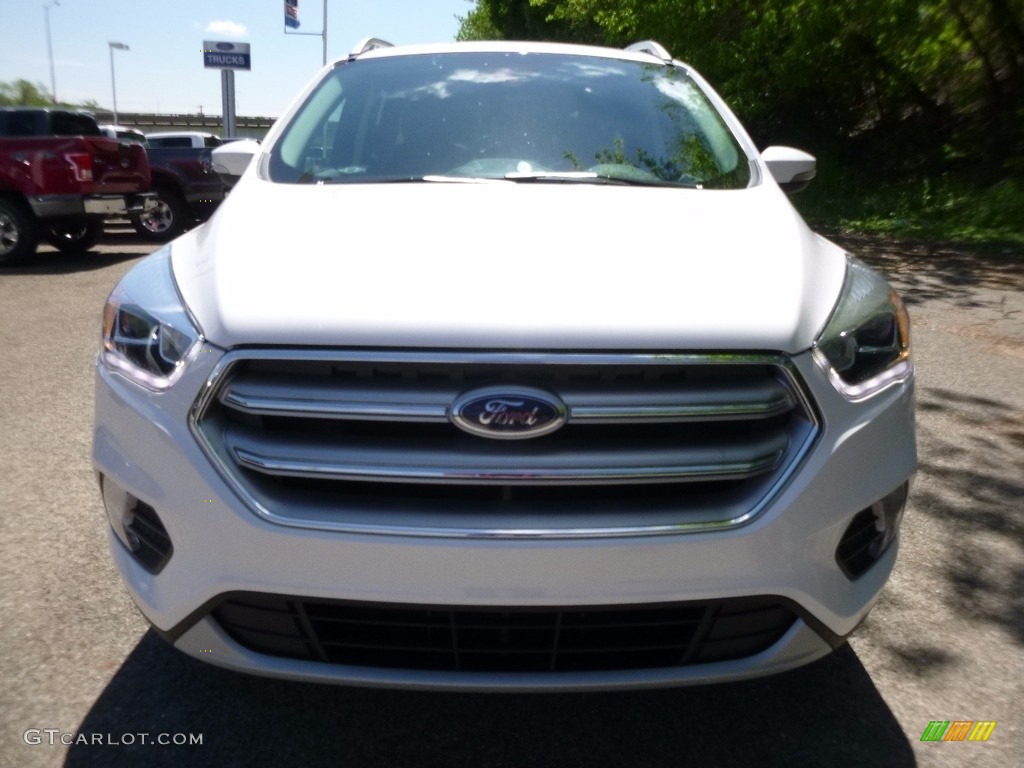 2017 Escape Titanium 4WD - White Platinum / Charcoal Black photo #7