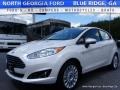 2016 White Platinum Metallic Tri-coat Ford Fiesta Titanium Hatchback  photo #1