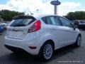 2016 White Platinum Metallic Tri-coat Ford Fiesta Titanium Hatchback  photo #5