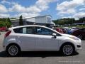 2016 White Platinum Metallic Tri-coat Ford Fiesta Titanium Hatchback  photo #6