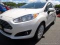 2016 White Platinum Metallic Tri-coat Ford Fiesta Titanium Hatchback  photo #33