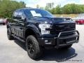 2016 Shadow Black Ford F150 Lariat SuperCrew 4x4  photo #8