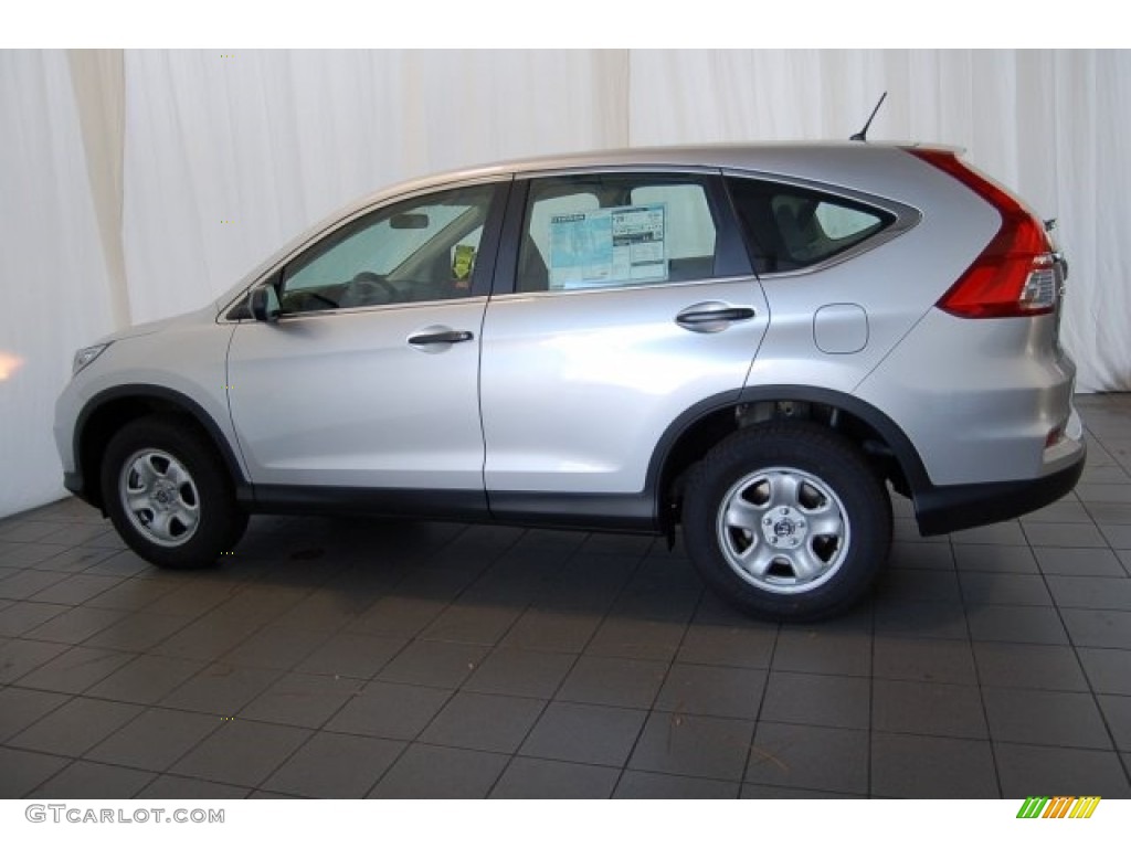 2016 CR-V LX - Alabaster Silver Metallic / Gray photo #7