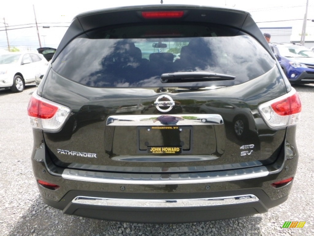 2016 Pathfinder SV 4x4 - Midnight Jade / Charcoal photo #9