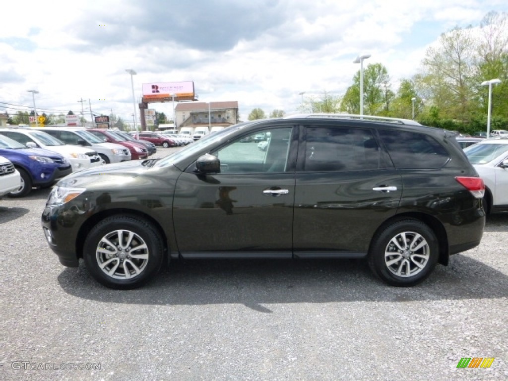 2016 Pathfinder SV 4x4 - Midnight Jade / Charcoal photo #11