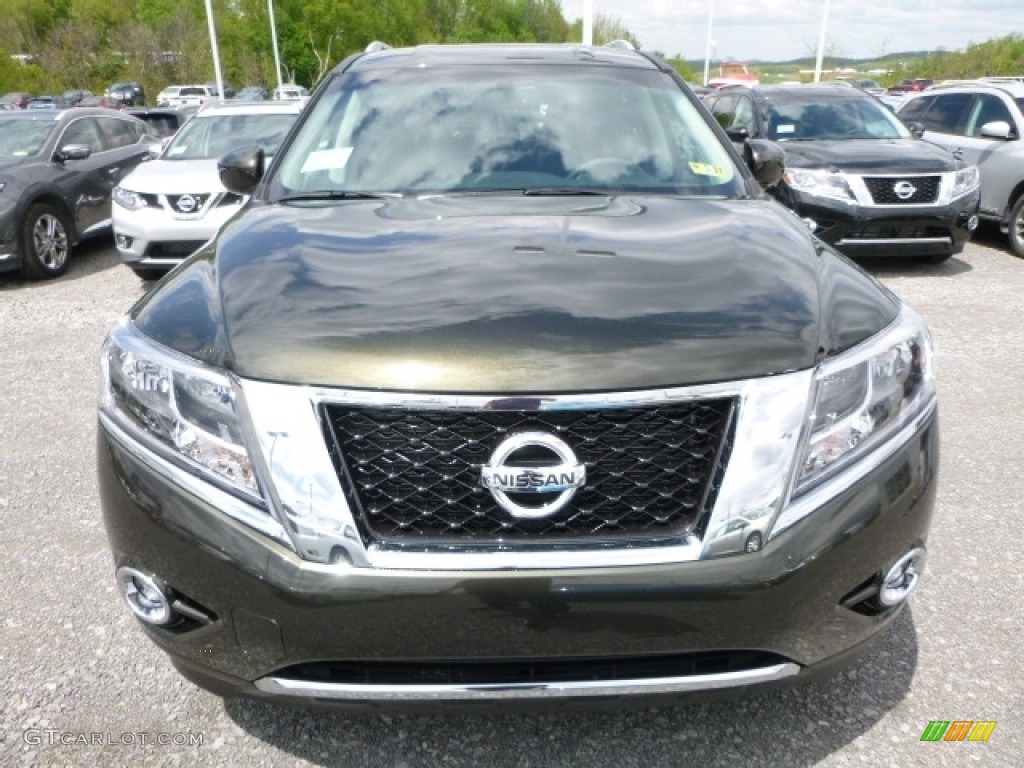 2016 Pathfinder SV 4x4 - Midnight Jade / Charcoal photo #13