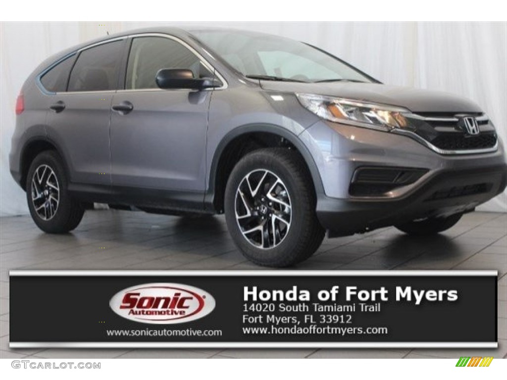 2016 CR-V SE - Modern Steel Metallic / Gray photo #1