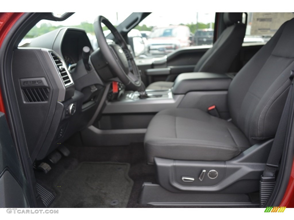 2016 F150 XLT SuperCrew - Ruby Red / Black photo #8