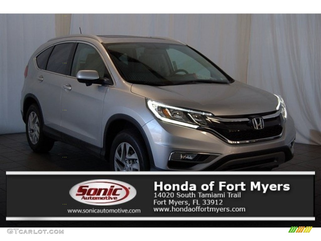 Alabaster Silver Metallic Honda CR-V