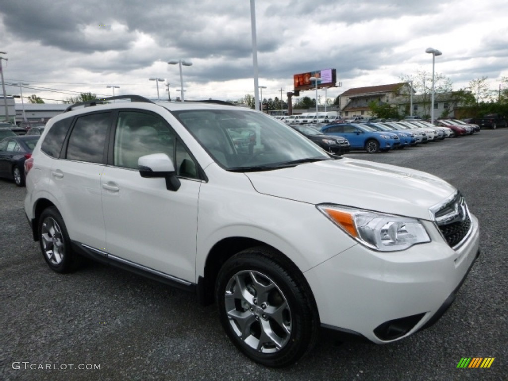 Crystal White Pearl Subaru Forester