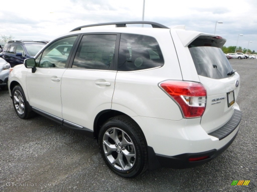 2016 Forester 2.5i Touring - Crystal White Pearl / Gray photo #9