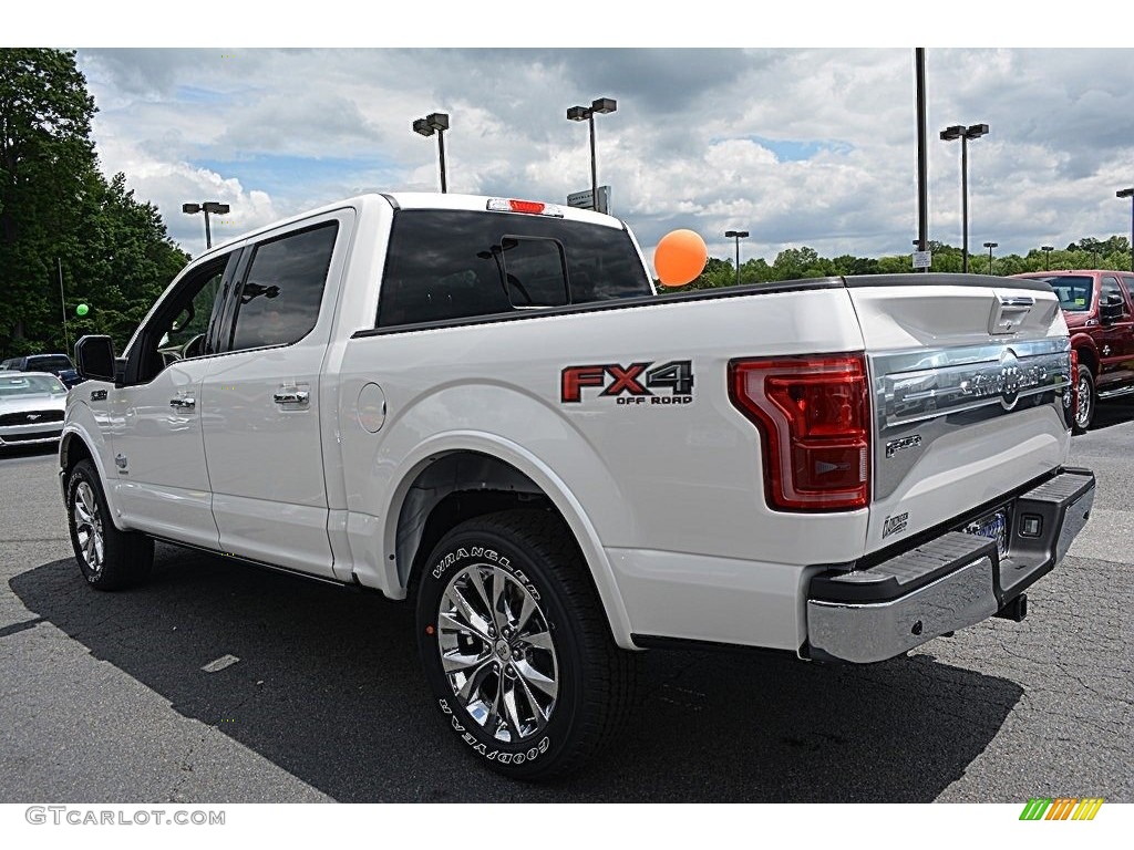 2016 F150 King Ranch SuperCrew 4x4 - White Platinum / King Ranch Java photo #29