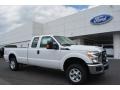 Oxford White - F250 Super Duty XL Super Cab 4x4 Photo No. 1