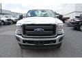 Oxford White - F250 Super Duty XL Super Cab 4x4 Photo No. 4