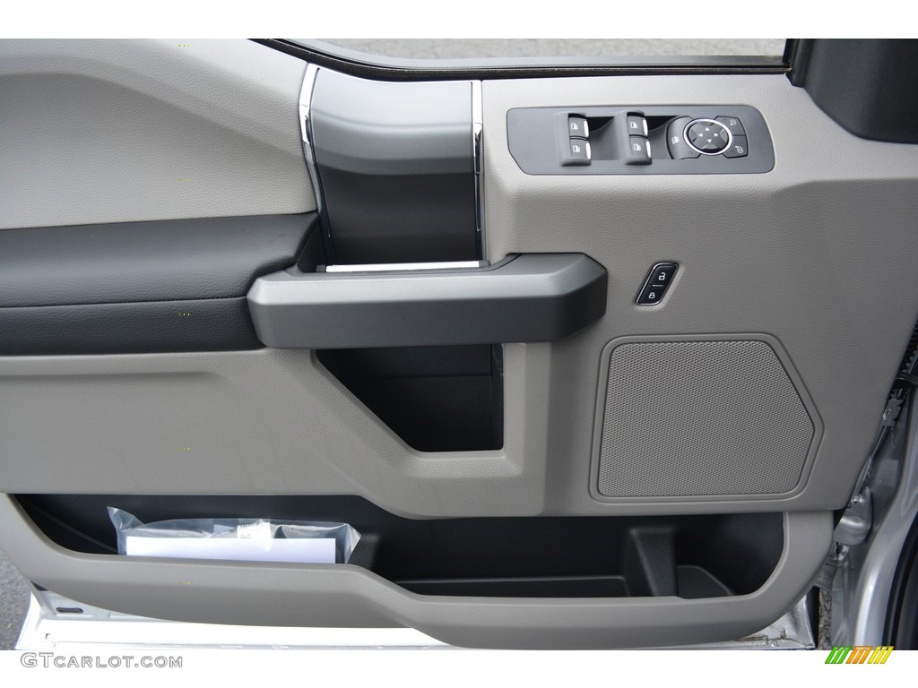 2016 F150 XLT SuperCab - Ingot Silver / Medium Earth Gray photo #7