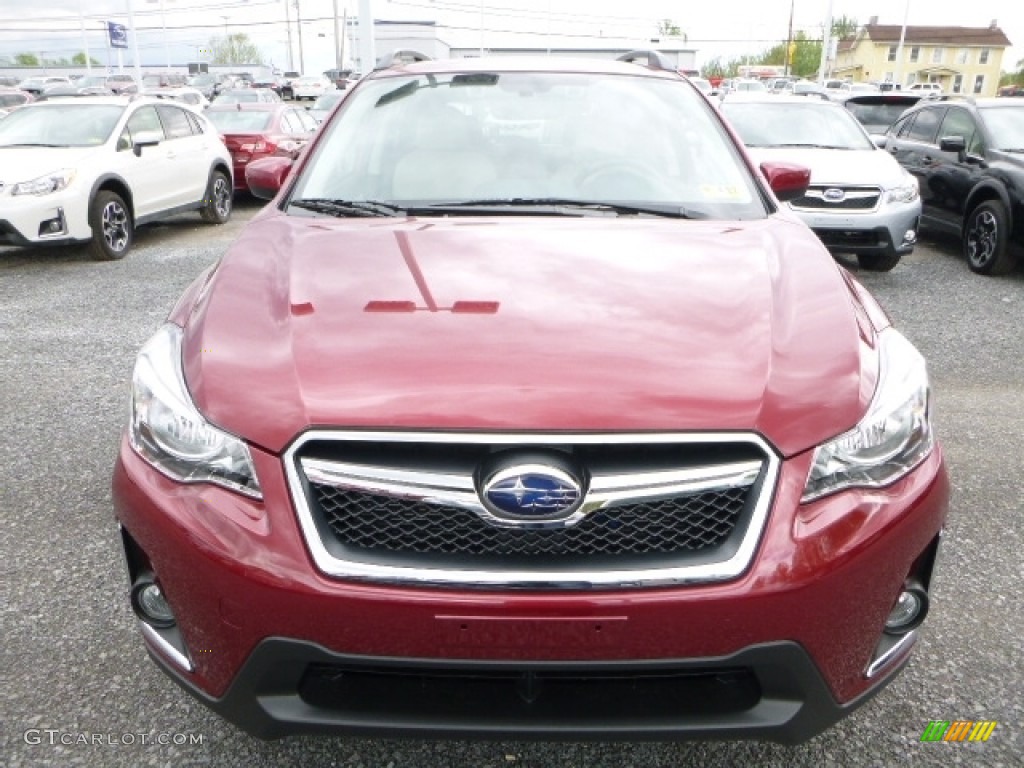 2016 Crosstrek 2.0i Premium - Venetian Red Pearl / Ivory photo #11