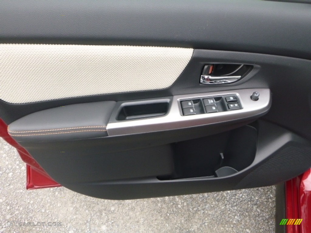 2016 Crosstrek 2.0i Premium - Venetian Red Pearl / Ivory photo #13