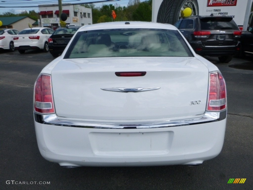2011 300 Limited - Bright White / Black/Light Frost Beige photo #6