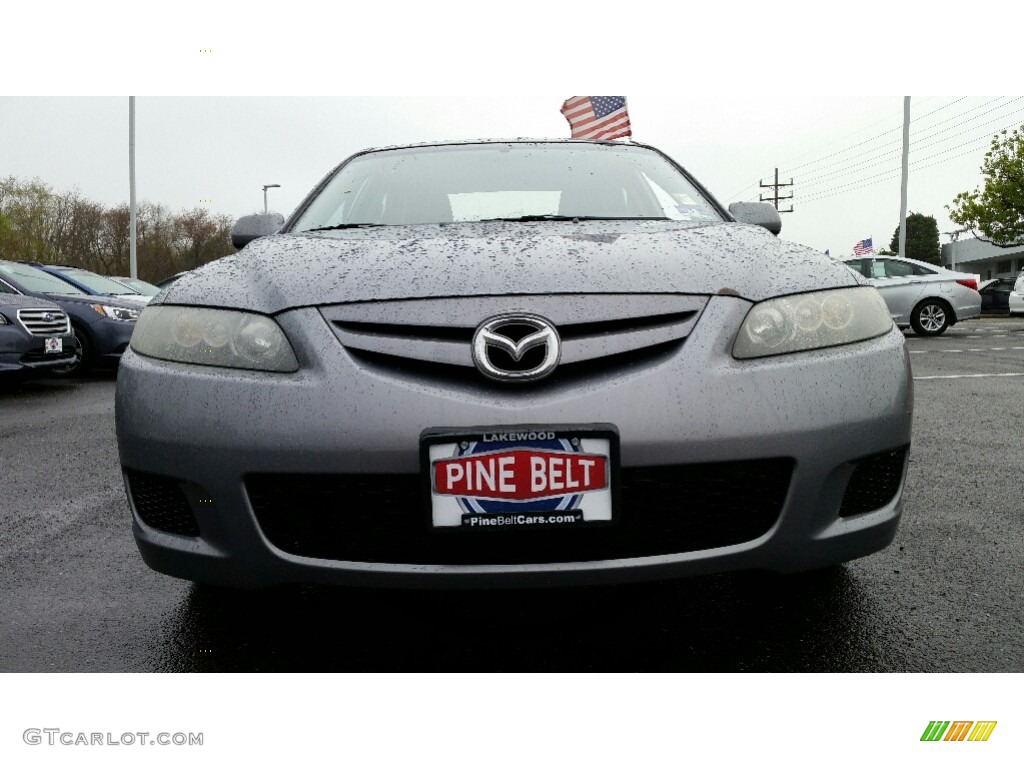 2007 MAZDA6 i Sport Sedan - Tungsten Gray Metallic / Black photo #2