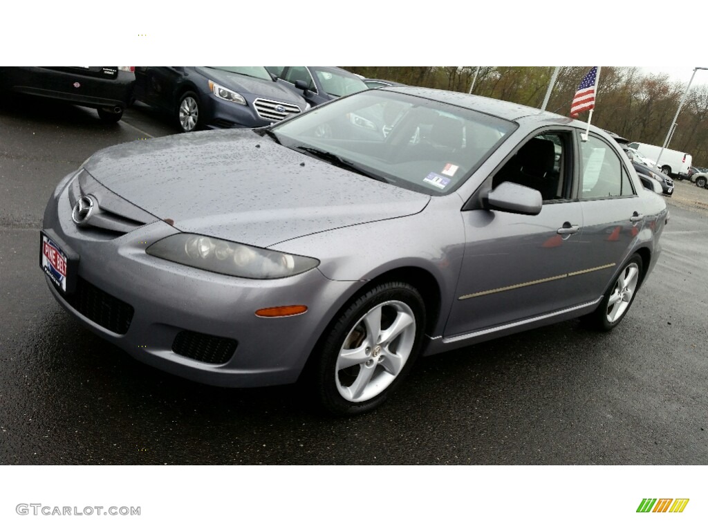 2007 MAZDA6 i Sport Sedan - Tungsten Gray Metallic / Black photo #3