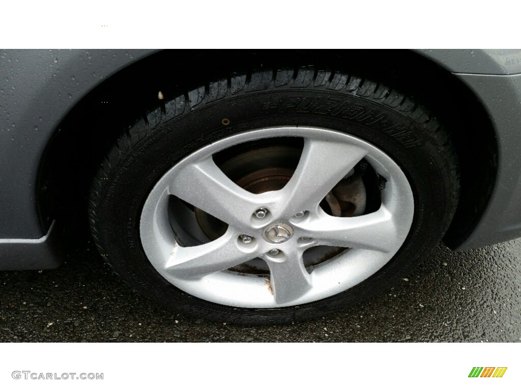 2007 MAZDA6 i Sport Sedan - Tungsten Gray Metallic / Black photo #4