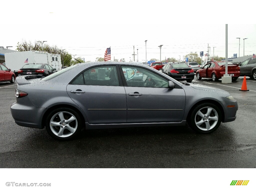 2007 MAZDA6 i Sport Sedan - Tungsten Gray Metallic / Black photo #5