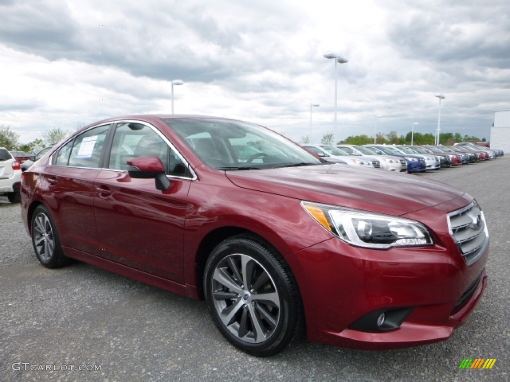 2016 Legacy 2.5i Limited - Venetian Red Pearl / Slate Black photo #1