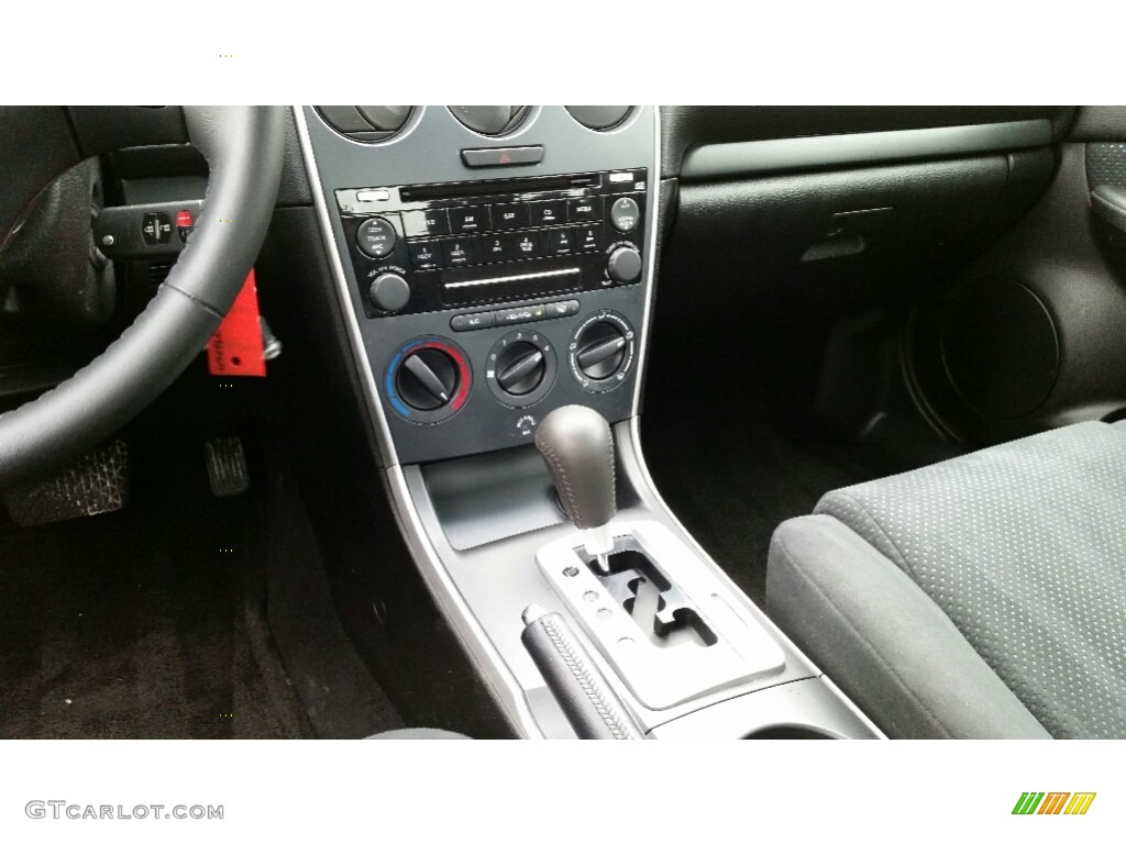 2007 MAZDA6 i Sport Sedan - Tungsten Gray Metallic / Black photo #14