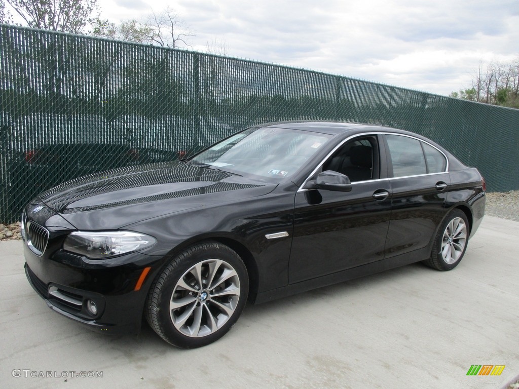 2016 5 Series 528i xDrive Sedan - Jet Black / Black photo #8