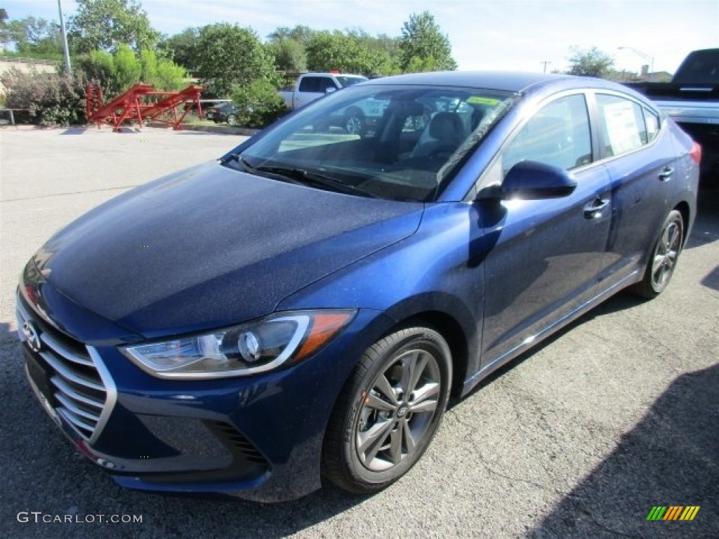 2017 Elantra SE - Lakeside Blue / Gray photo #2