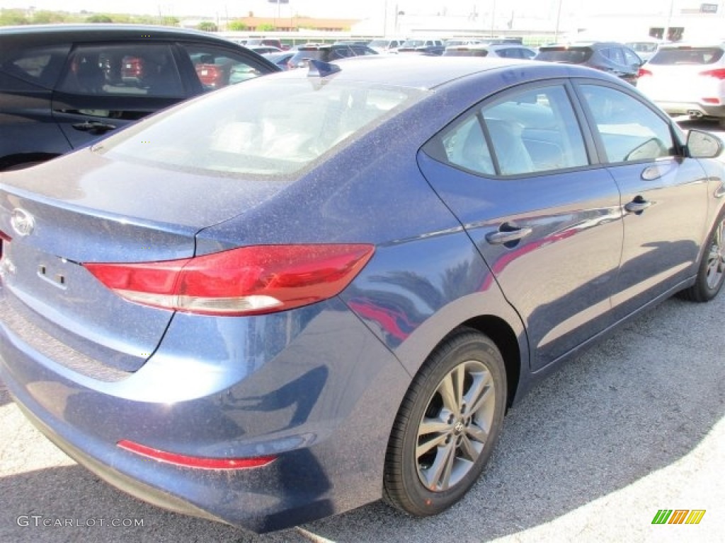 2017 Elantra SE - Lakeside Blue / Gray photo #6