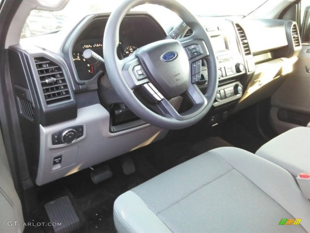2016 F150 XL SuperCab - Shadow Black / Medium Earth Gray photo #12