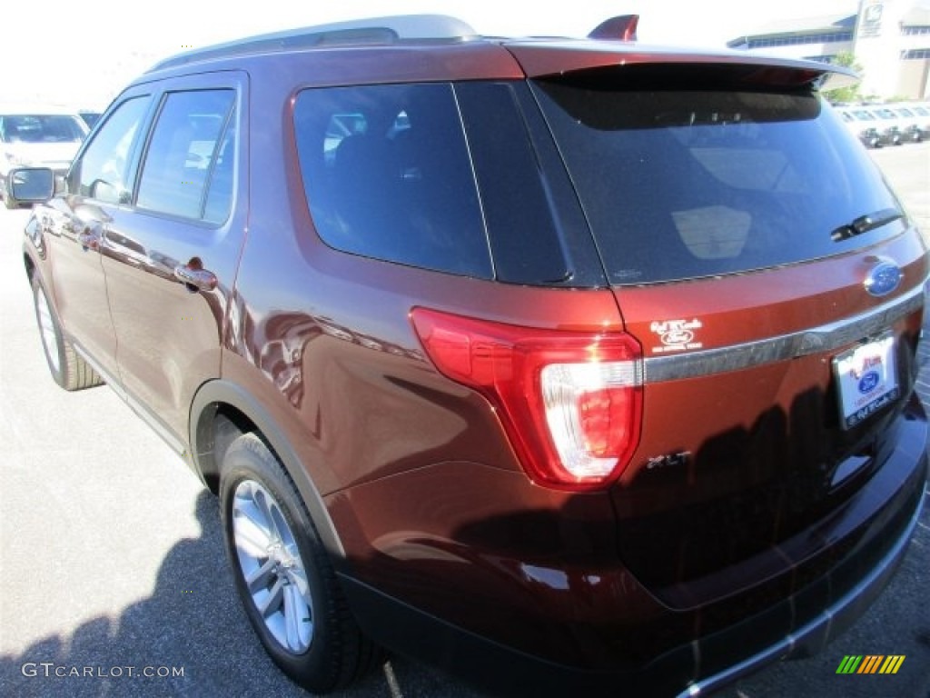 2016 Explorer XLT - Bronze Fire Metallic / Medium Light Camel photo #4