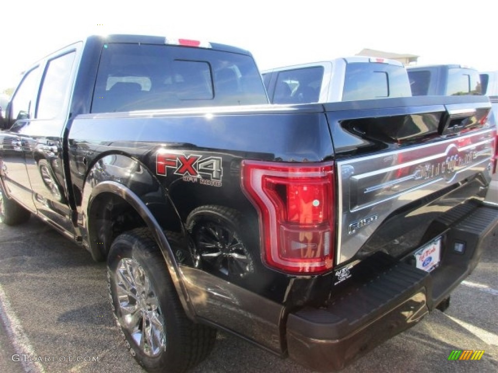 2016 F150 King Ranch SuperCrew 4x4 - Shadow Black / King Ranch Java photo #5