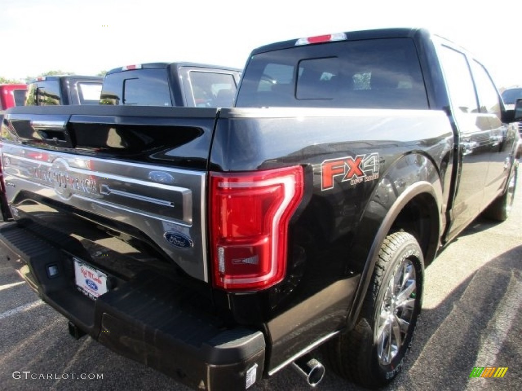 2016 F150 King Ranch SuperCrew 4x4 - Shadow Black / King Ranch Java photo #8