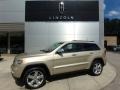 2012 White Gold Metallic Jeep Grand Cherokee Overland 4x4  photo #1